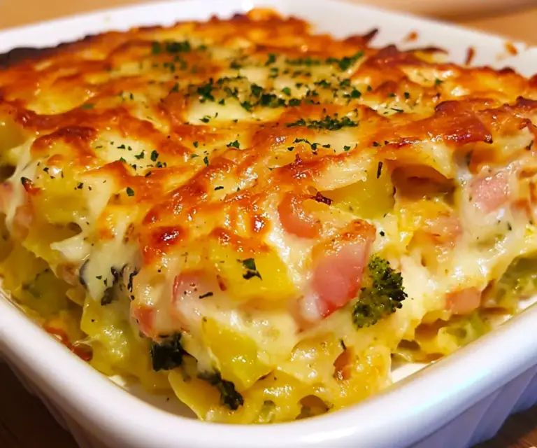 Gratin de Courgettes, Jambon, et Riz : le plat réconfortant et rapide !