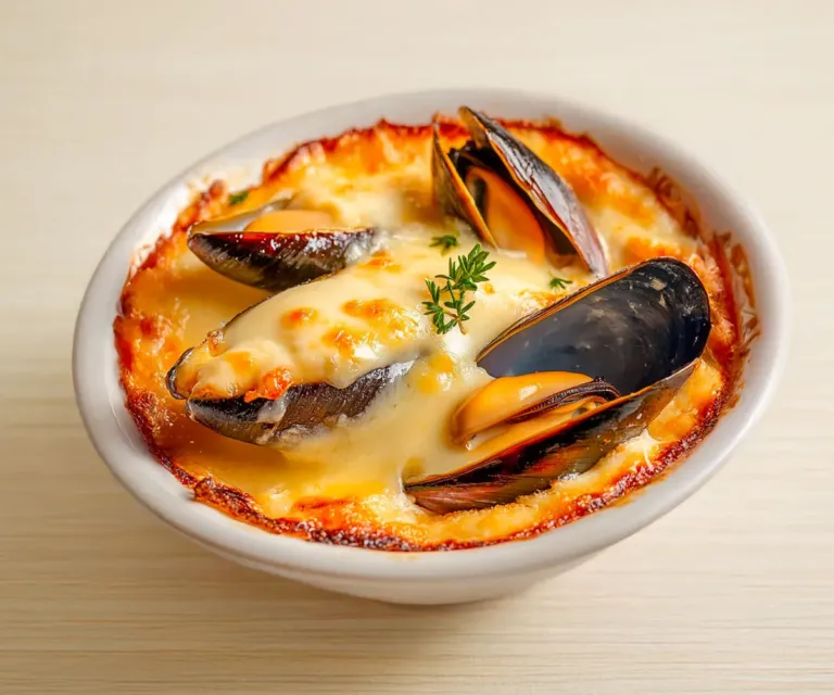 🧀 Gratin de Moules à la Crème et au Fromage : Une Recette Fondante et Savoureuse
