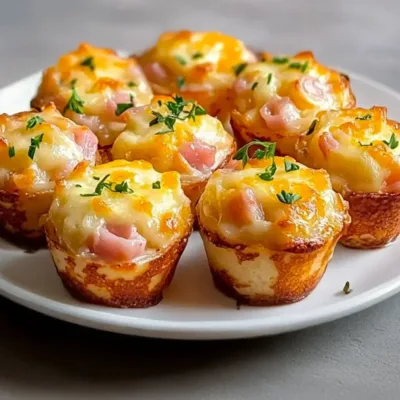 Mini Cakes Jambon et Fromage : Recette Facile et Savoureuse