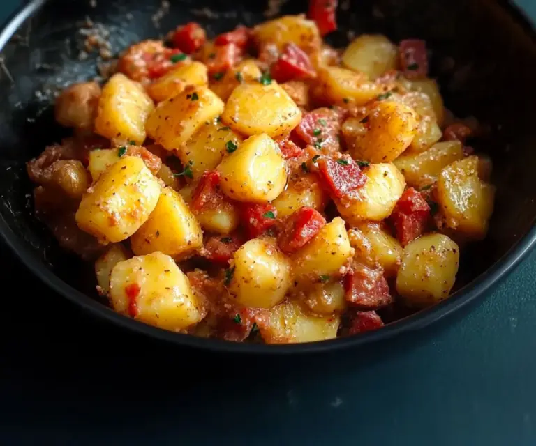 Pommes de terre au chorizo : une poêlée savoureuse et rapide