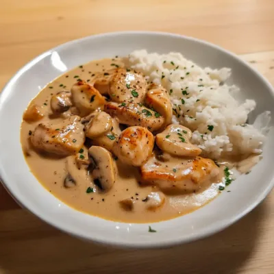 Poulet Stroganoff : Recette crémeuse et rapide
