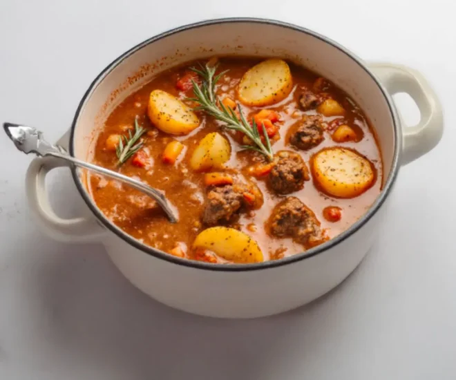Ragoût d’Agneau aux Pommes de Terre et Carottes 🥔🥕🐑