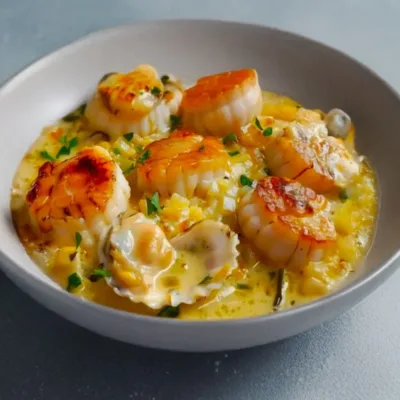 Saint-Jacques en Sauce Normande : Délice Crémeux