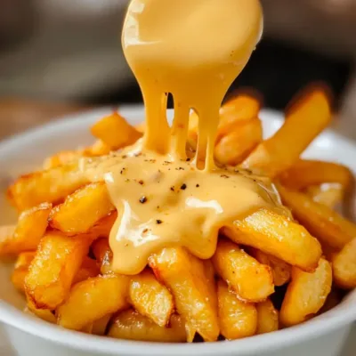 Recette de Sauce au Fromage pour Frites