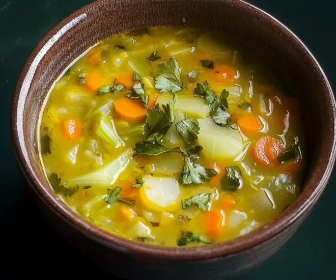 Soupe de Régime au Chou : Légère, Détox et Réconfortante