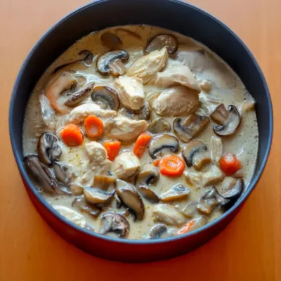 Blanquette de Poulet Crémeuse et Savoureuse