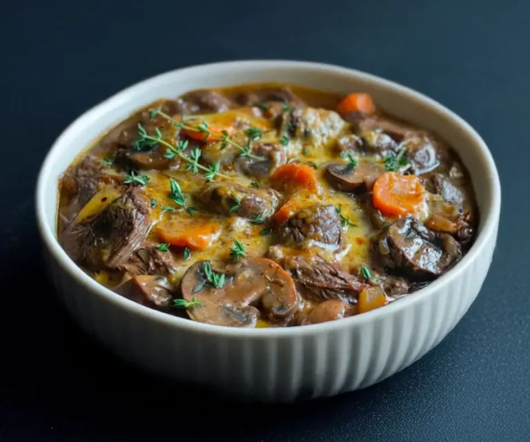 🥘 Joue de Bœuf Mijotée aux Champignons