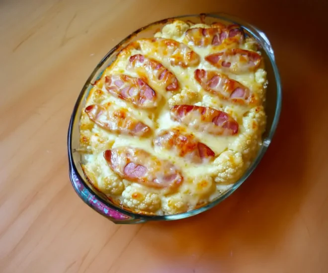 🧀🥦 Tartiflette Allégée au Chou-Fleur : Un Gratin Savoureux et Réconfortant !