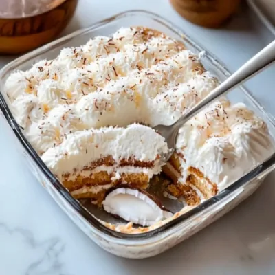 Tiramisu Raffaello : Dessert Crémeux à la Coco