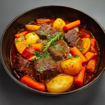 Bœuf Mode comme Autrefois : Recette Traditionnelle