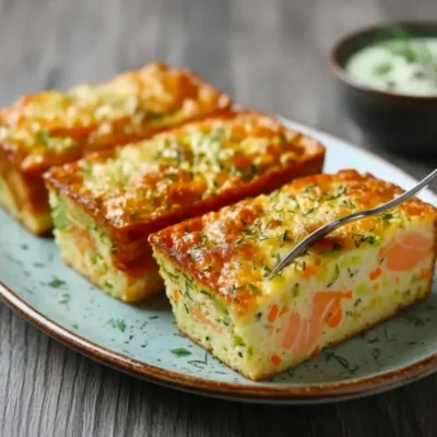 Cake Salé au Saumon et Légumes : Simple et Savoureux
