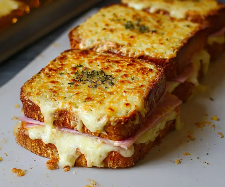 Croques-Monsieur Gratinés au Four : La Recette Ultra-Gourmande
