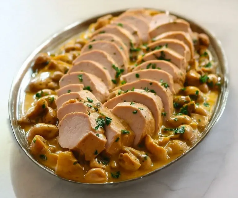 🍄🍖 Filet Mignon de Porc aux Champignons : Un classique savoureux et réconfortant