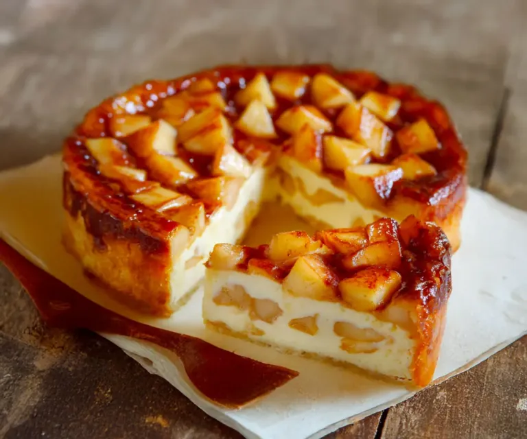 🍎 Flan Maison Pommes–Yaourt : Douceur légère et fondante