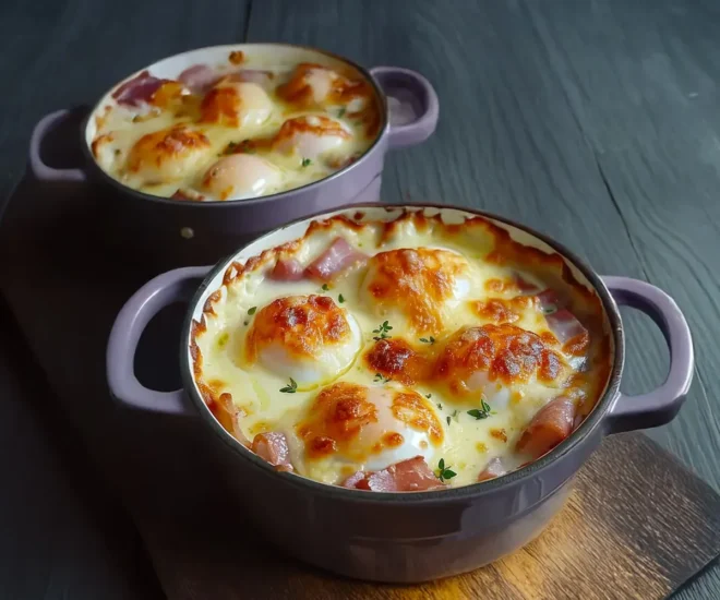 Gratin d’œufs durs au jambon : un plat simple et réconfortant