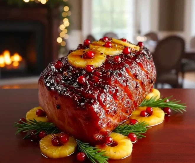 🎄 Jambon de Noël Fondant Parfumé : La Recette Ultime pour les Fêtes