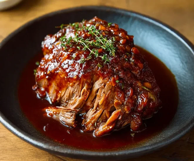Le Cochon Confit Qui Fond en Bouche : Bière + Sirop d’Érable = Magie ! 🍺🍁