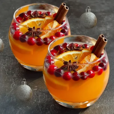 Punch de Noël Festif et Fruité