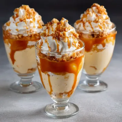 Sundae Caramel de Noël : Douceur glacée festive