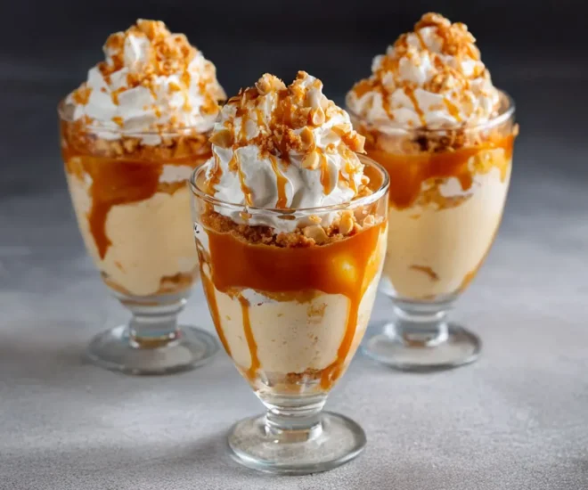 ✨ Sundae Caramel de Noël : Douceur glacée pour les fêtes ✨