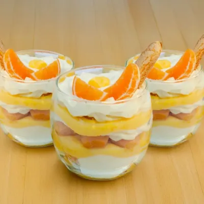 Tiramisu aux Clémentines en Verrines