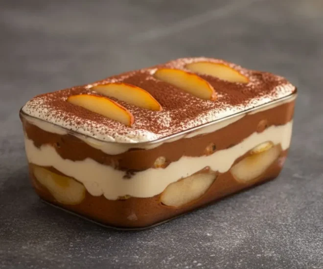 🍫🍐 Tiramisu Chocolat & Poires : L’élégance fondante à l’italienne