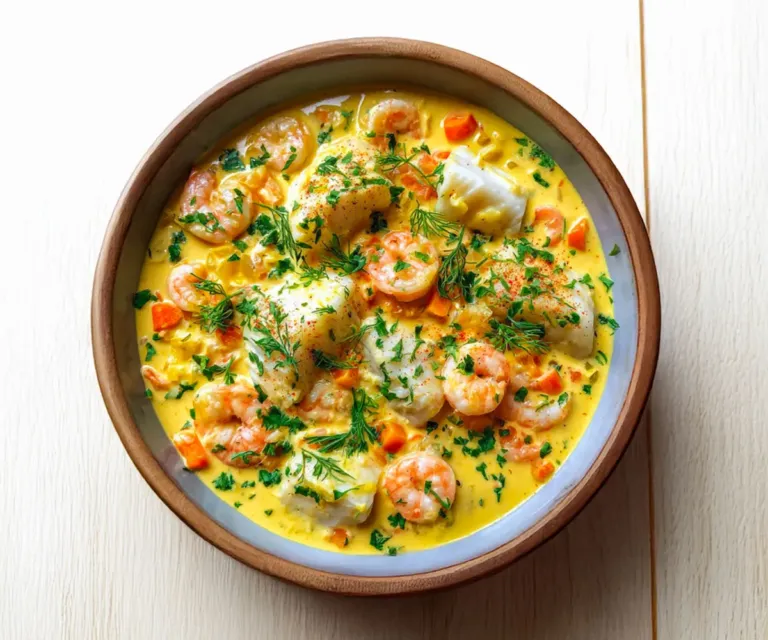 Blanquette de Poisson au Lait de Coco & Curry 🐟🥥