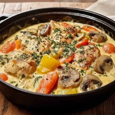 Blanquette de Poulet Façon Grand-Mère