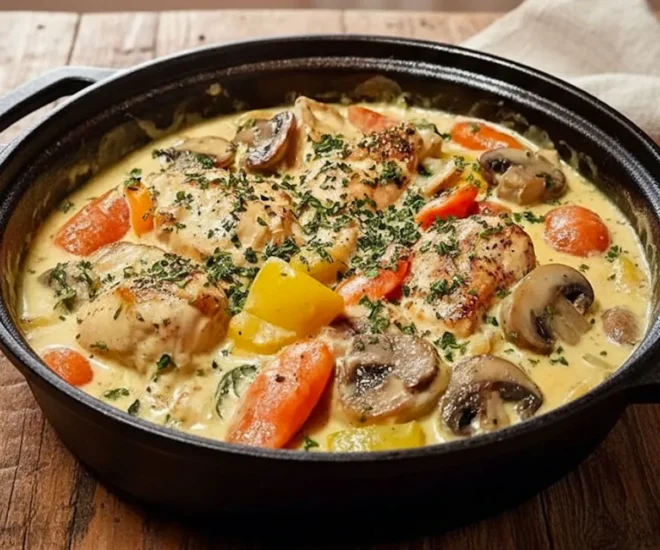 Blanquette de Poulet Façon Grand-Mère 🧄🥕
