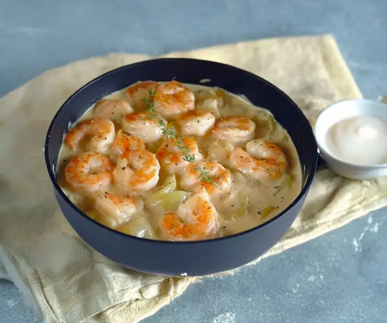 🦐 Blanquette de Saint-Jacques & Crevettes Ultra Simple