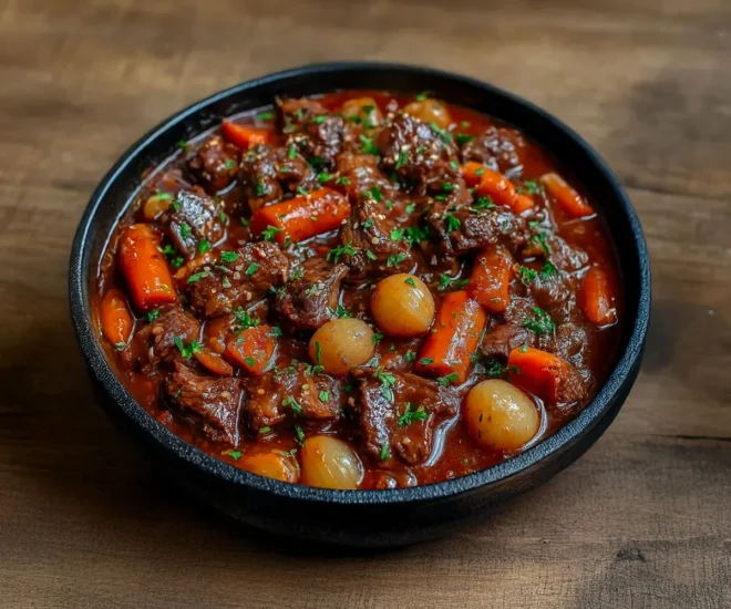 🥘 Bœuf mijoté aux carottes et pommes de terre façon grand-mère