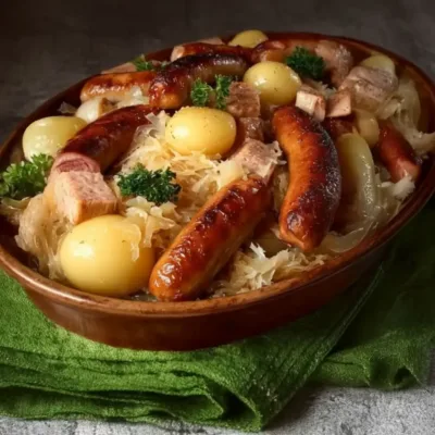 Choucroute Alsacienne Traditionnelle : Plat Réconfortant
