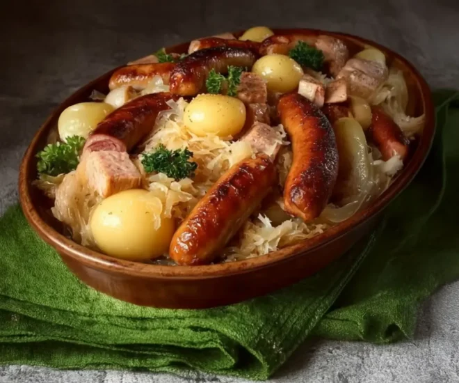 Choucroute Alsacienne Traditionnelle : le Plat Réconfortant de l’Hiver