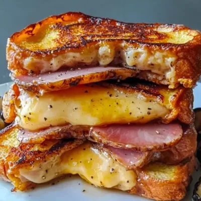 Croque-Monsieur Perdu à la Truffe et Girolles