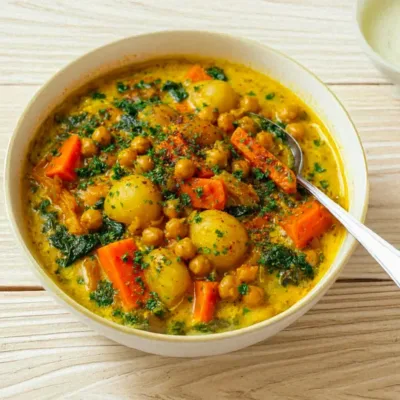 Curry de légumes réconfortant et savoureux