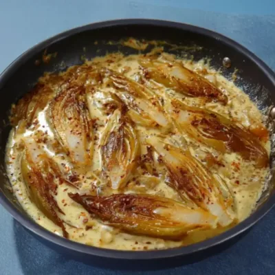 Endives braisées à la crème : un délice fondant