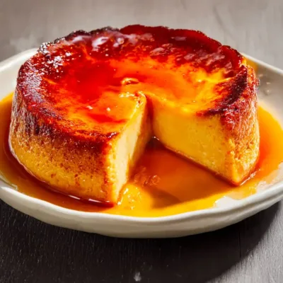 Flan Sans Pâte Ultra Fondant : Recette Facile