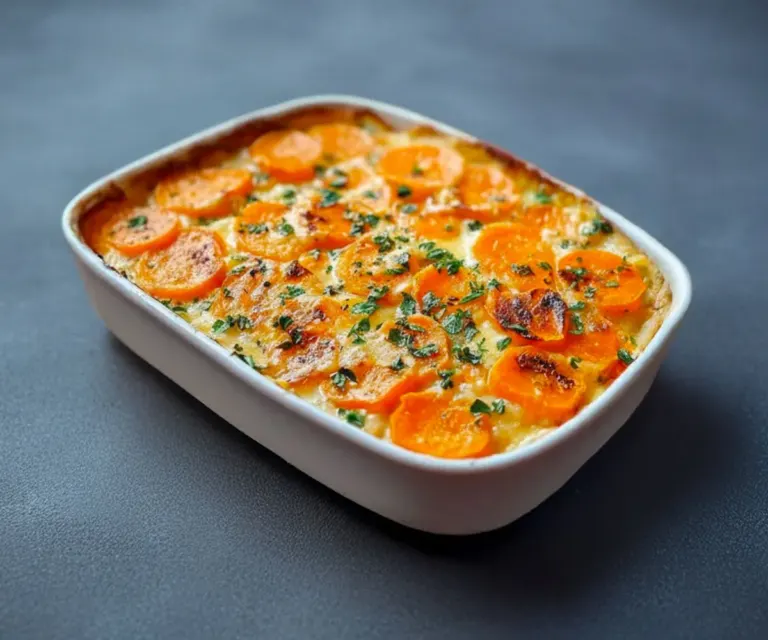 🥕✨ Gratin de Carottes Léger & Fondant