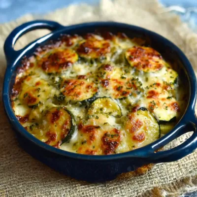 Gratin de Courgettes de Mamie – Réconfortant et Savoureux