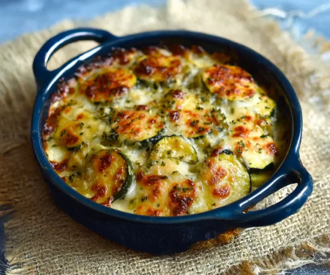 🥒 Gratin de Courgettes de Mamie – Simple & Réconfortant 😋