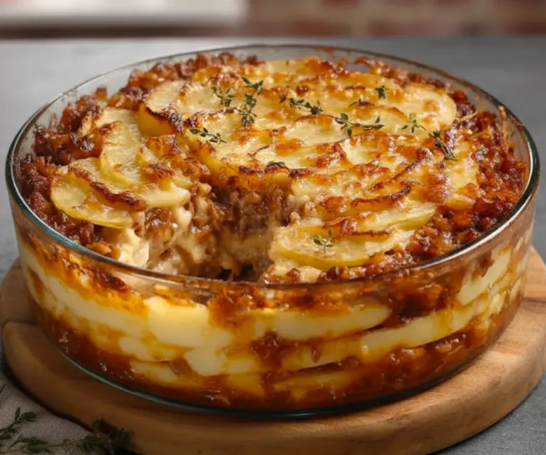 Gratin de Pommes de Terre au Bœuf Haché : Un Plat Réconfortant et Savoureux