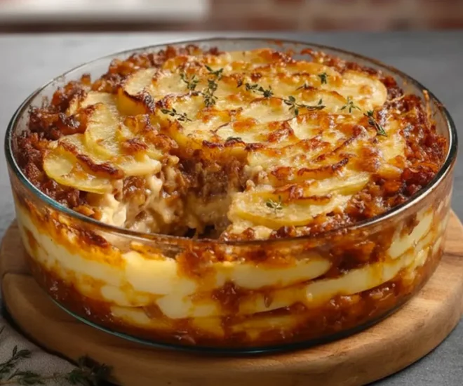 Gratin de Pommes de Terre au Bœuf Haché : Un Plat Réconfortant et Savoureux