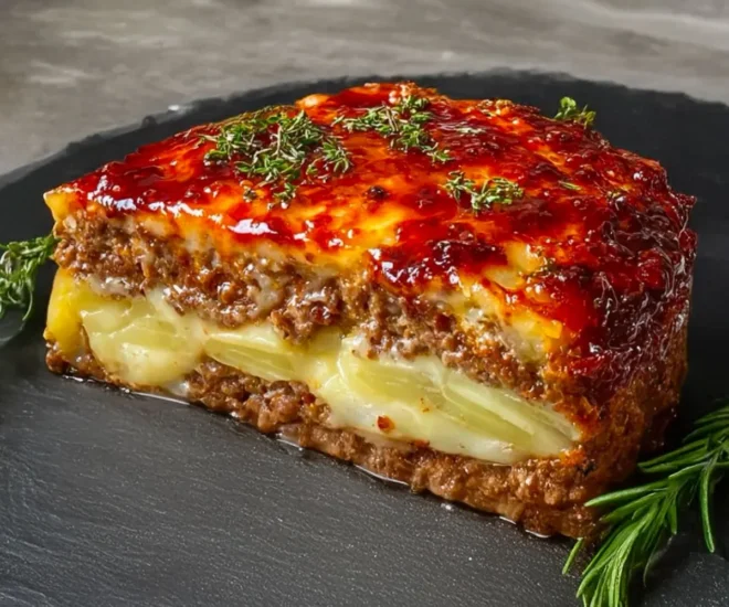 Gratin de Pommes de Terre et Bœuf Haché – Le Plat Familial Réconfortant