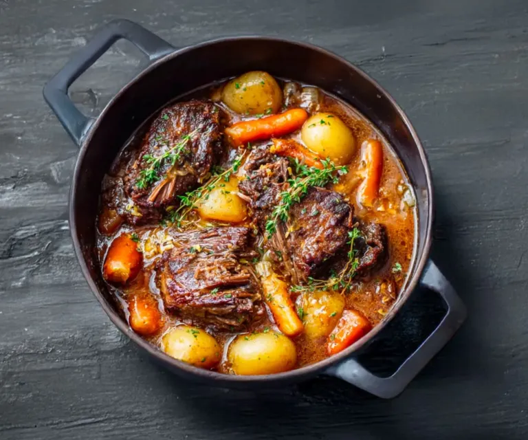 🥘 Joues de Bœuf au Cidre : Une Recette Fondante et Savoureuse