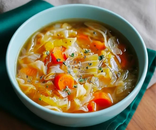 🥣 La soupe brûle-graisses au chou qui fait du bien au corps