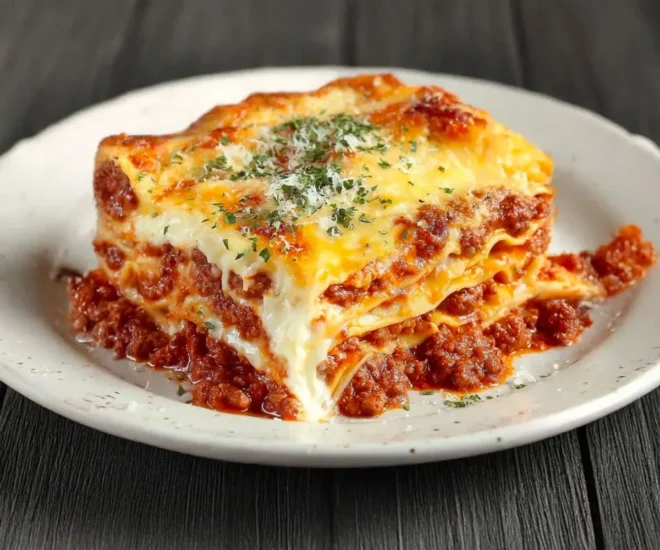 Lasagnes fondantes à la viande hachée 🍽️