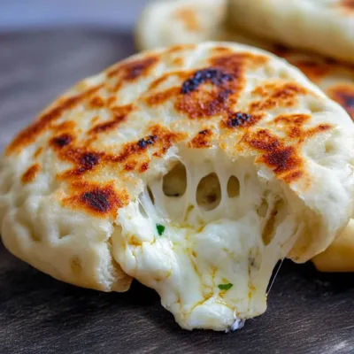 Naan au Fromage Fondant : Recette Facile à la Poêle