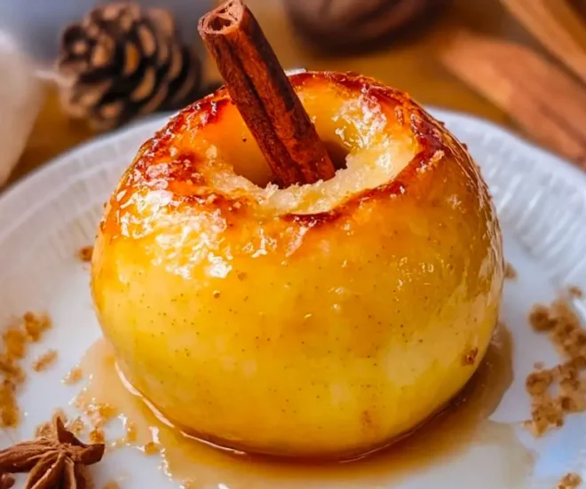 Pommes au four à l’ancienne : le dessert d’hiver réconfortant