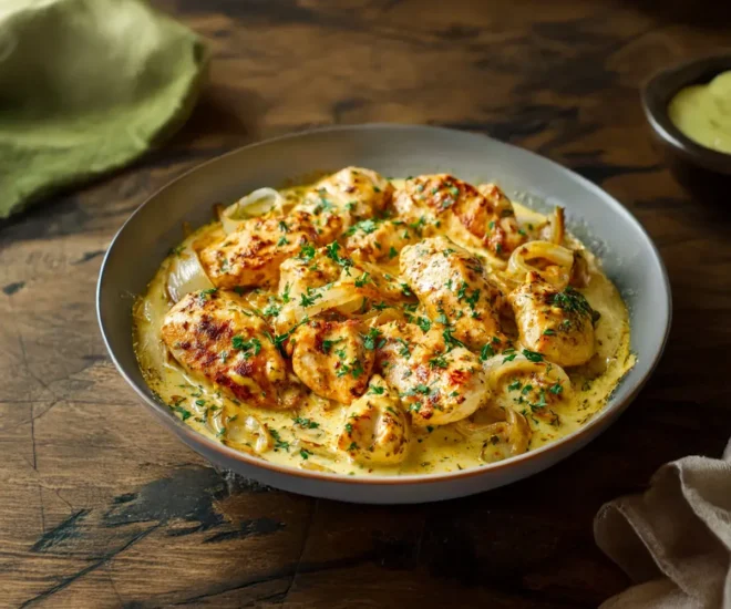 Poulet minceur à la moutarde et au yaourt : léger, savoureux et rapide !
