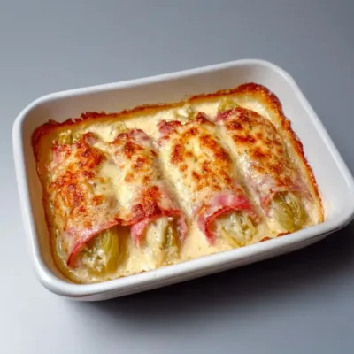 Endives au Jambon Gratinées : Recette Familiale